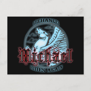 Cartão Postal Archangel Michael