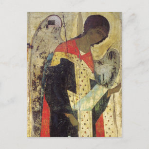 Cartão Postal Archangel Michael por Andrei Rublev