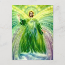 Cartão Postal Archangel Raphael - Luz de cura