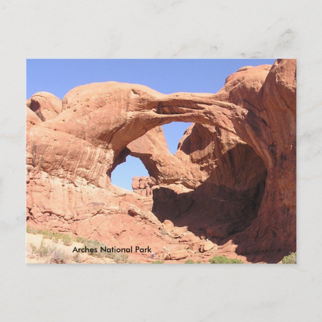 Cartão Postal Arches, Arches National Park (Frente)