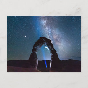 Cartão Postal Arches National Park à noite MOAB