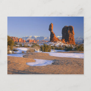 Cartão Postal ARCHES NATIONAL PARK, UTAH. EUA. Balanced Rock
