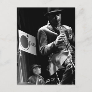Cartão Postal Archie Shepp 2 por P. Baud Banlieues Bleues 2010