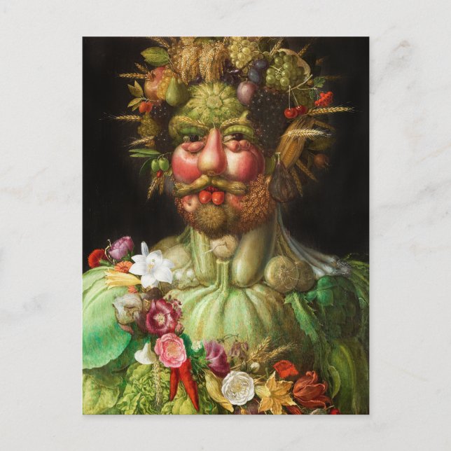 Cartão Postal Arcimboldo Rodolfo II (Frente)