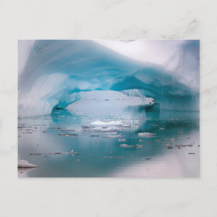 Cartão Postal Arco Aberto Iceberg   Antártica