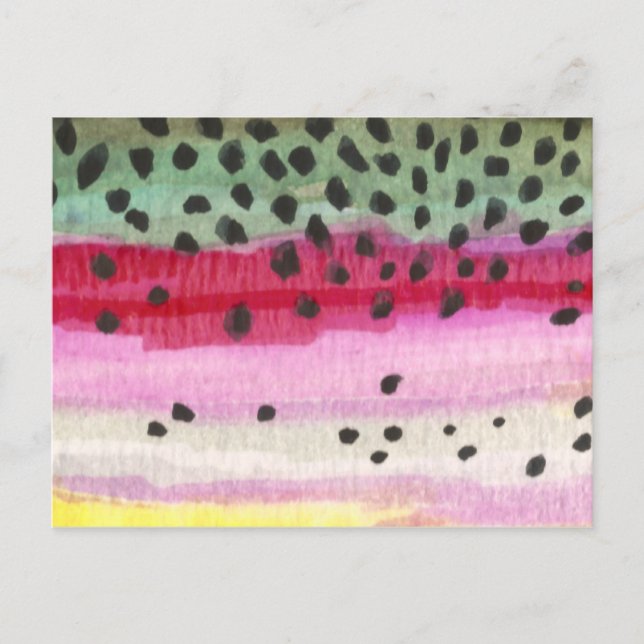 Cartão Postal Arco Arco-Íris Pescar (Frente)