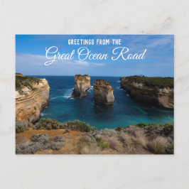 Cartão Postal Arco da Ilha Great Ocean Road Austrália