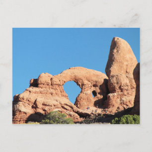 Cartão Postal Arco de Torre no Parque Nacional de Arches, Moab U