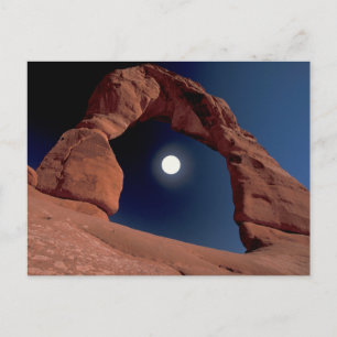 Cartão Postal Arco Delicado   Parque Nacional Arches Utah
