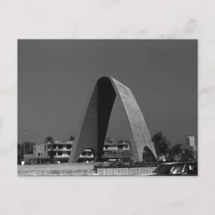 Cartão Postal Arco do Soldado Desconhecido Bagdá Iraque Vintage