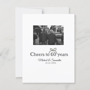 Cartão Postal Arco dourado comemora 60 anos de casamento