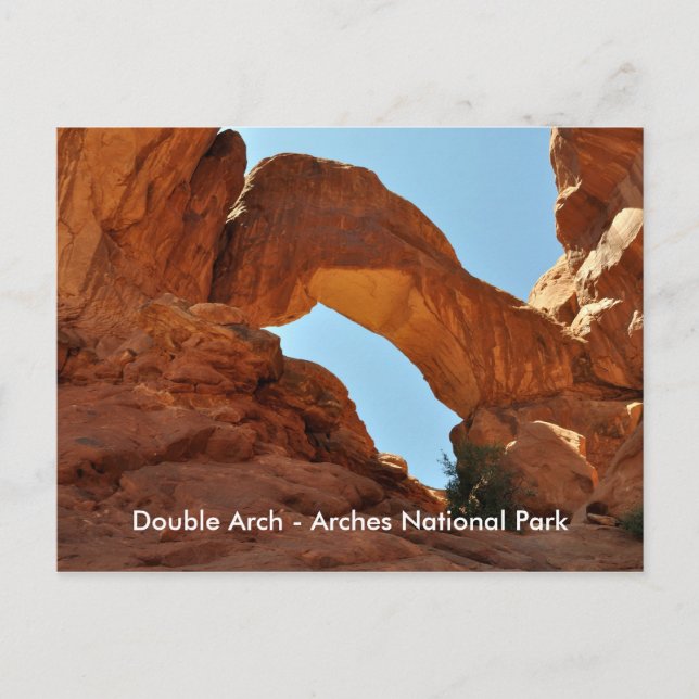 Cartão Postal Arco Duplo - Arches National Park (Frente)