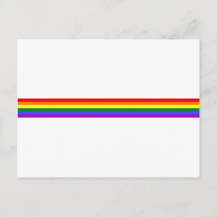 Cartão Postal Arco-Íris do Orgulho LGBT