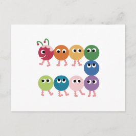 Cartão Postal Arco-Íris Grub.