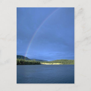 Cartão Postal Arco-íris sobre o rio Nahanni, TNO, Canadá