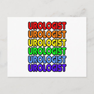 Cartão Postal Arco-Íris Urologista
