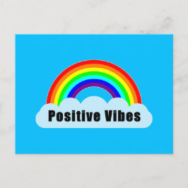 Cartão Postal ARCO-ÍRIS - Vibrações Positivas