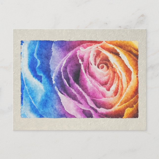Cartão Postal Arco-Rosa (Frente)