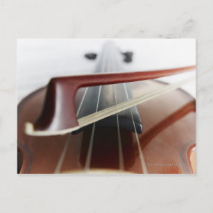 Cartão Postal Arco sobre Violin