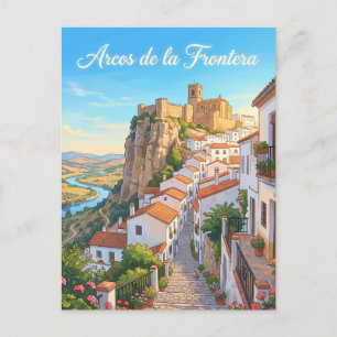 Cartão Postal Arcos de la Frontera Espanha