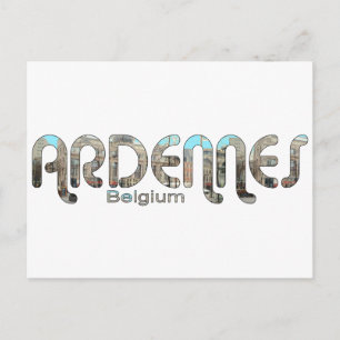 Cartão Postal Ardennes, Bélgica