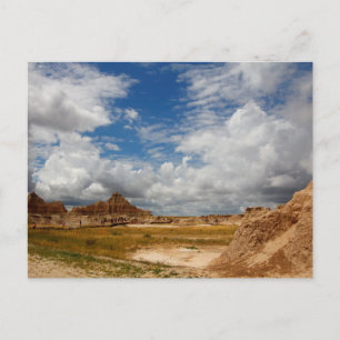 Cartão Postal Área de Exposição de Fósseis, Parque Nacional Badl
