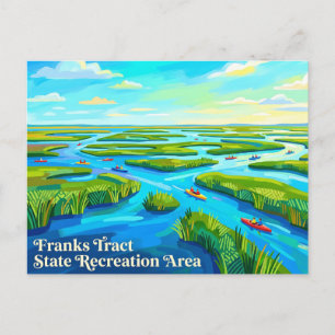 Cartão Postal Área de Recreação Estadual Franks Tract Califórnia