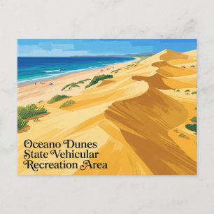 Cartão Postal Área de Recreação Veicular Estadual Oceano Dunes