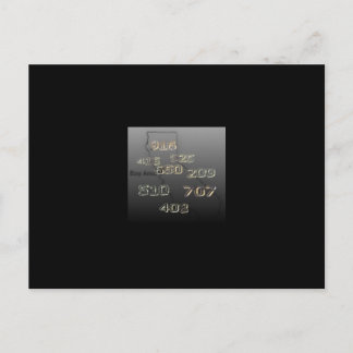 CARTÃO POSTAL ÁREA DE YAY