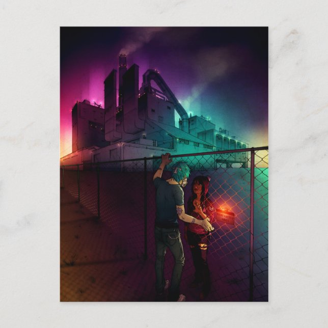 Cartão Postal Área interditado (Frente)