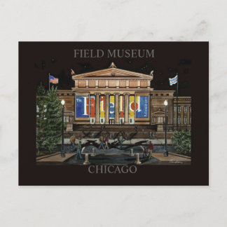 Cartão Postal Área Museu Chicago Arte Randsom