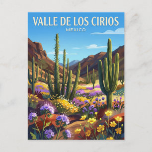 Cartão Postal Área Natural Protegida Vale dos Cirios México