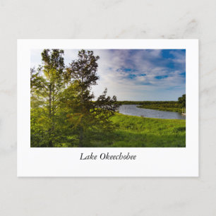 Cartão Postal Áreas do lago Okeechobee