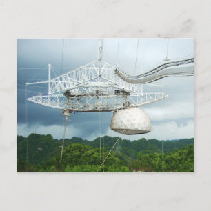 Cartão Postal Arecibo Radio Telescope, Porto Rico