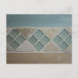 Cartão Postal Areia E Mar