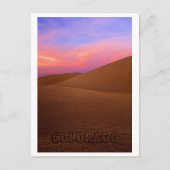 Cartão Postal Areia Rosa (Frente)