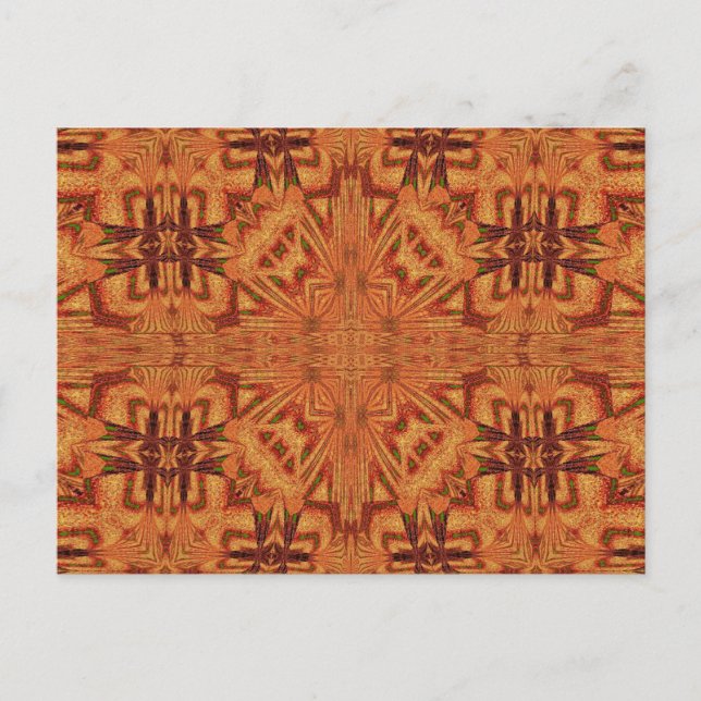 CARTÃO POSTAL AREIA TRIBAL 197 (Frente)