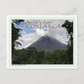 Cartão Postal Arenal Volcano