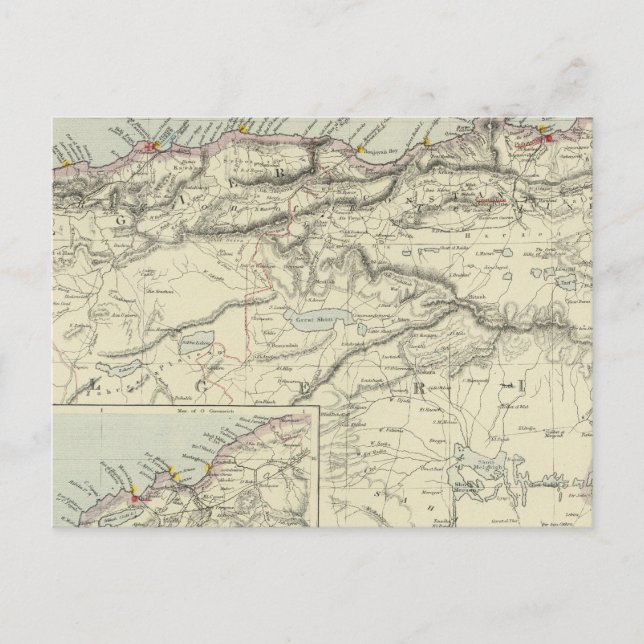 Cartão Postal Argélia (Frente)