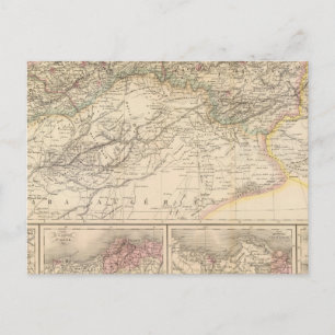 Cartão Postal Argélia, Tunísia