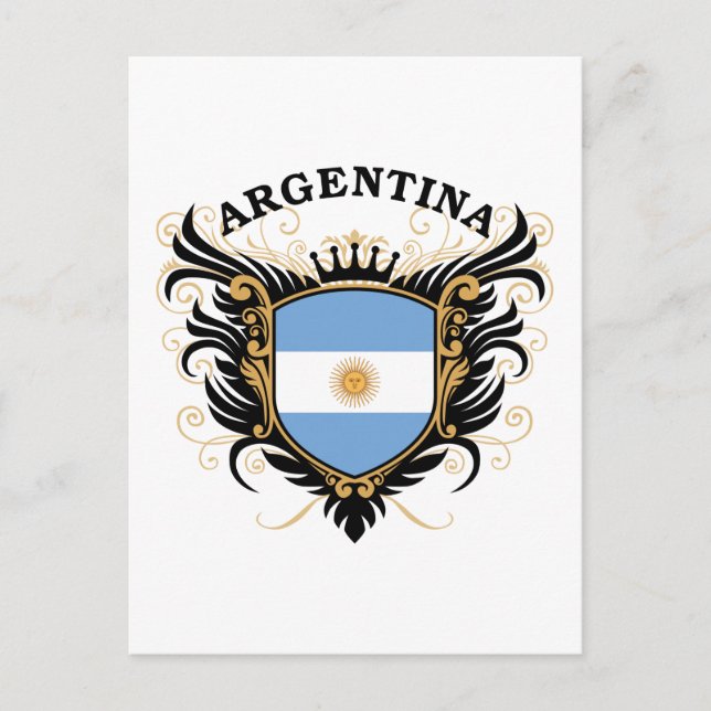Cartão Postal Argentina (Frente)