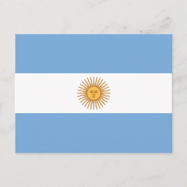 Cartão Postal Argentina (Frente)