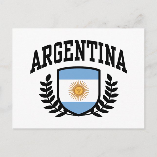 Cartão Postal Argentina (Frente)