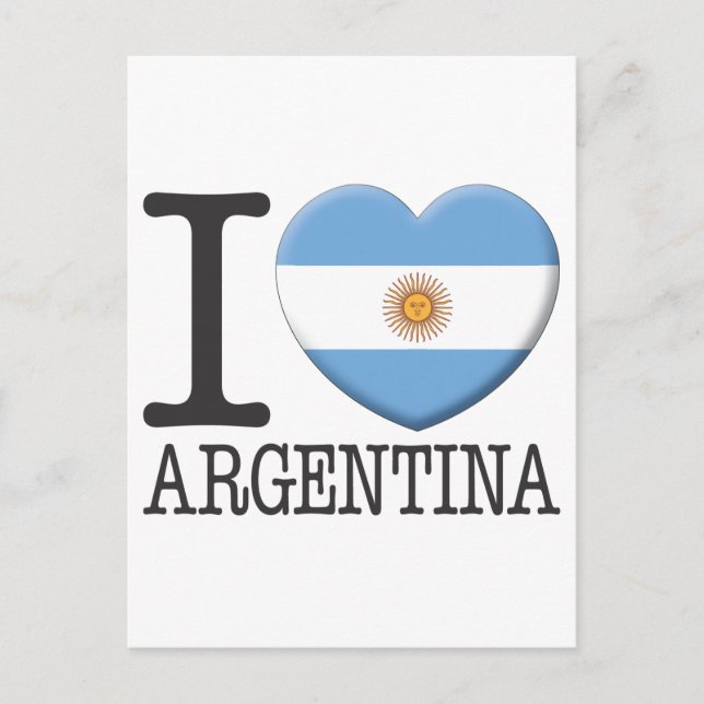 Cartão Postal Argentina (Frente)