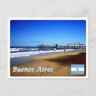 Cartão Postal Argentina - Buenos Aires - Pinamar -