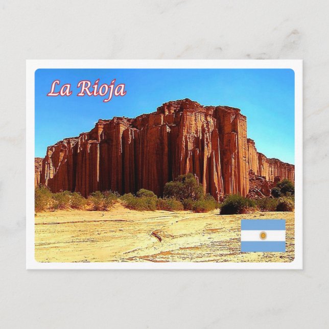 Cartão Postal Argentina - La Rioja - (Frente)