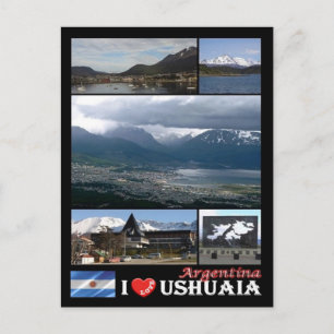 Cartão Postal Argentina - Ushuaia - Eu Amo -