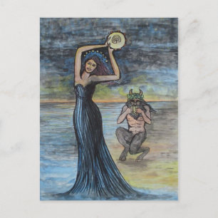 Cartão Postal Ariadne e Dionysus