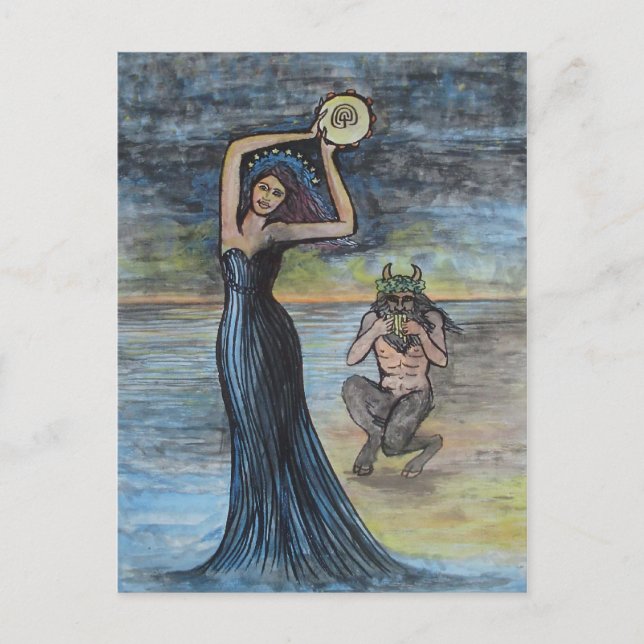 Cartão Postal Ariadne e Dionysus (Frente)