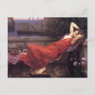 Cartão Postal Ariadne [John William Waterhouse]